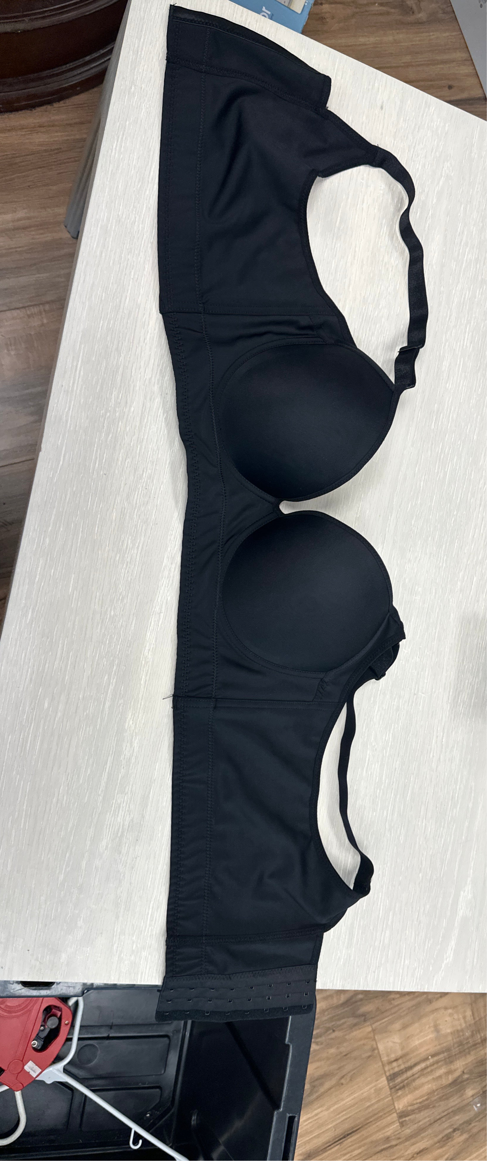 Women’s 2XL padded bra - black