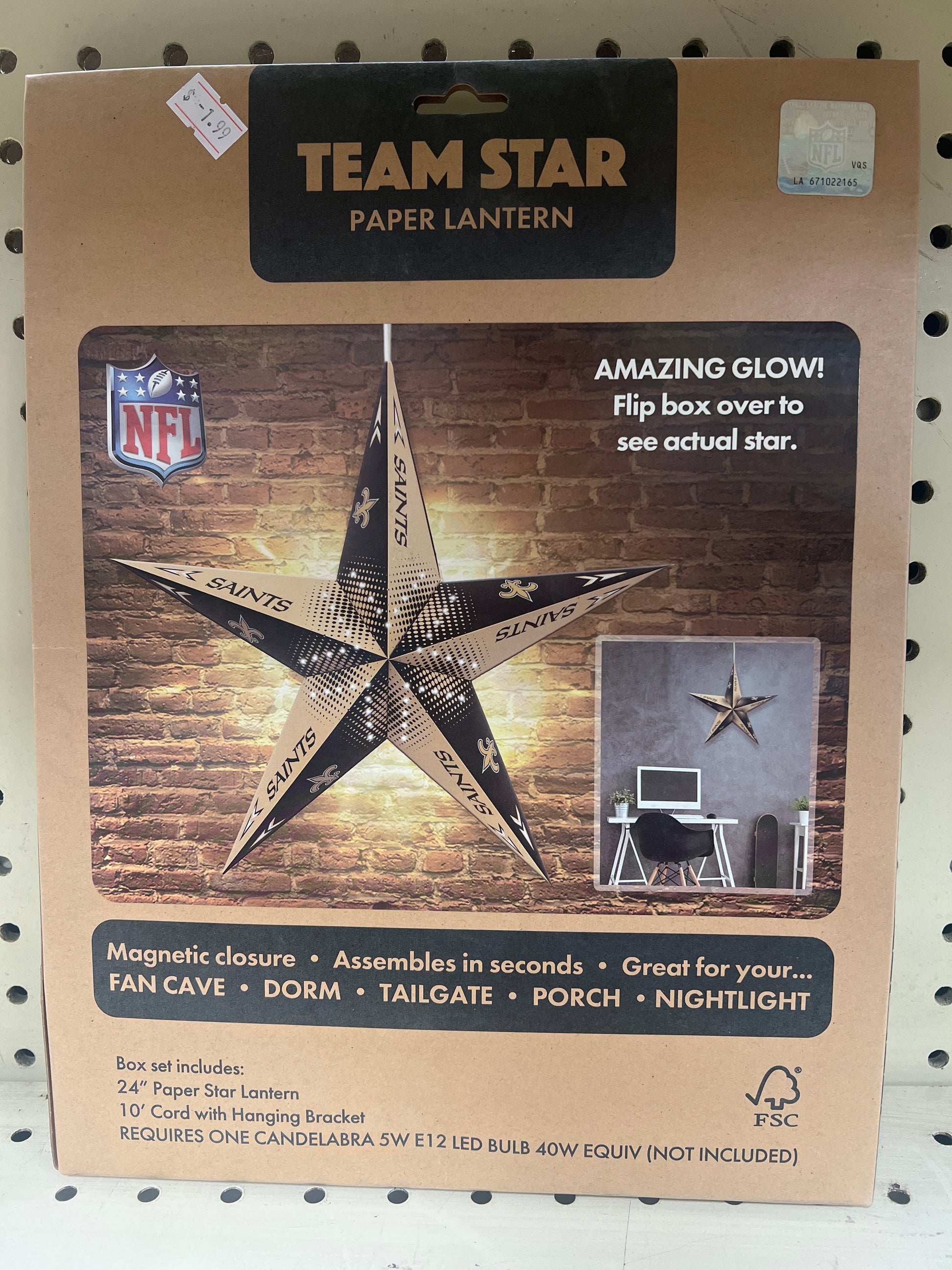 Light Up Team Star NFL