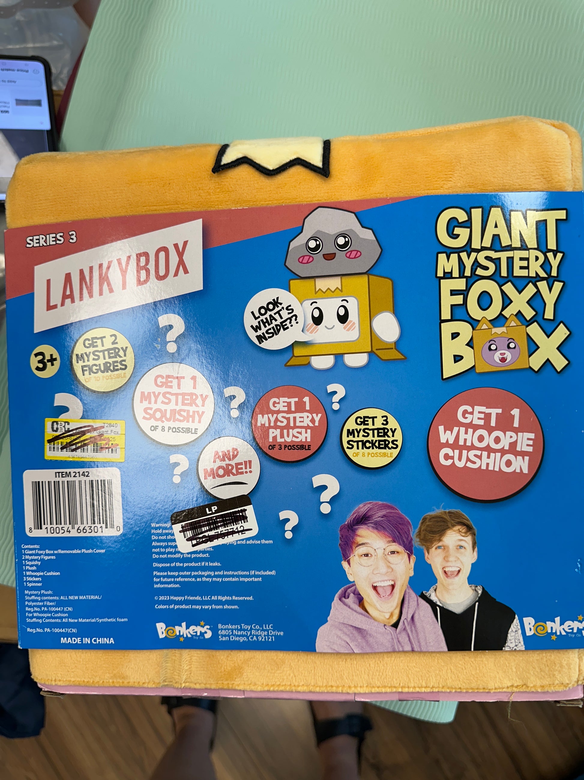 Lankybox - Giant Mystery Foxy Box